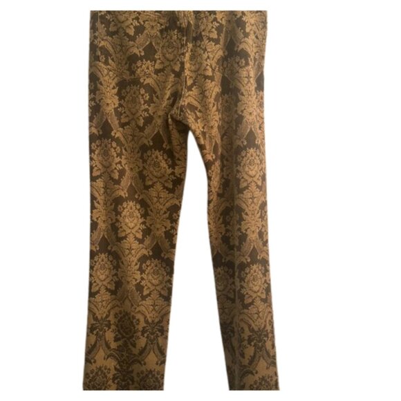 Roberto Cavalli Baroque Brocade Pants - Picture 2 of 3